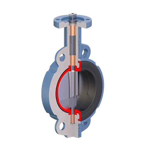 FD-D Series Center Line-type Rubber Lined Butterfly Valve
